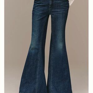Pilcro Brigette High-Rise Bell-Bottom Jeans